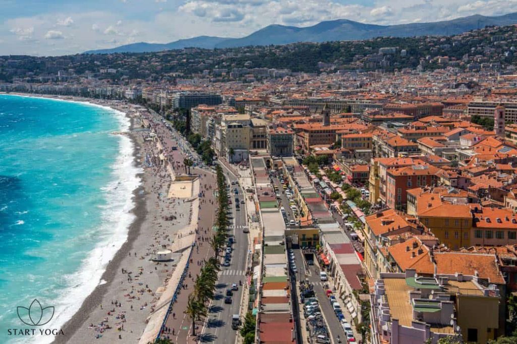 Promenade des Anglais - Nice - South of France.