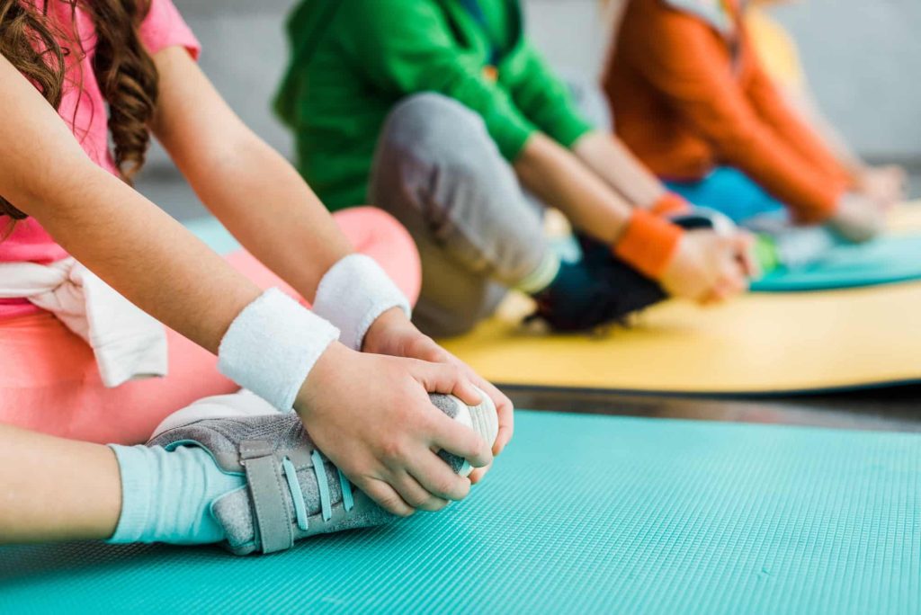 tapis de yoga enfant